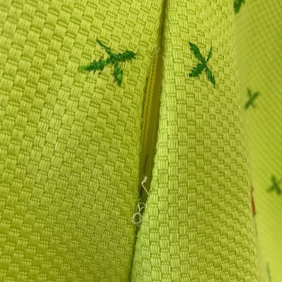 Vintage Lime Floral Romper - Picture 7 of 9